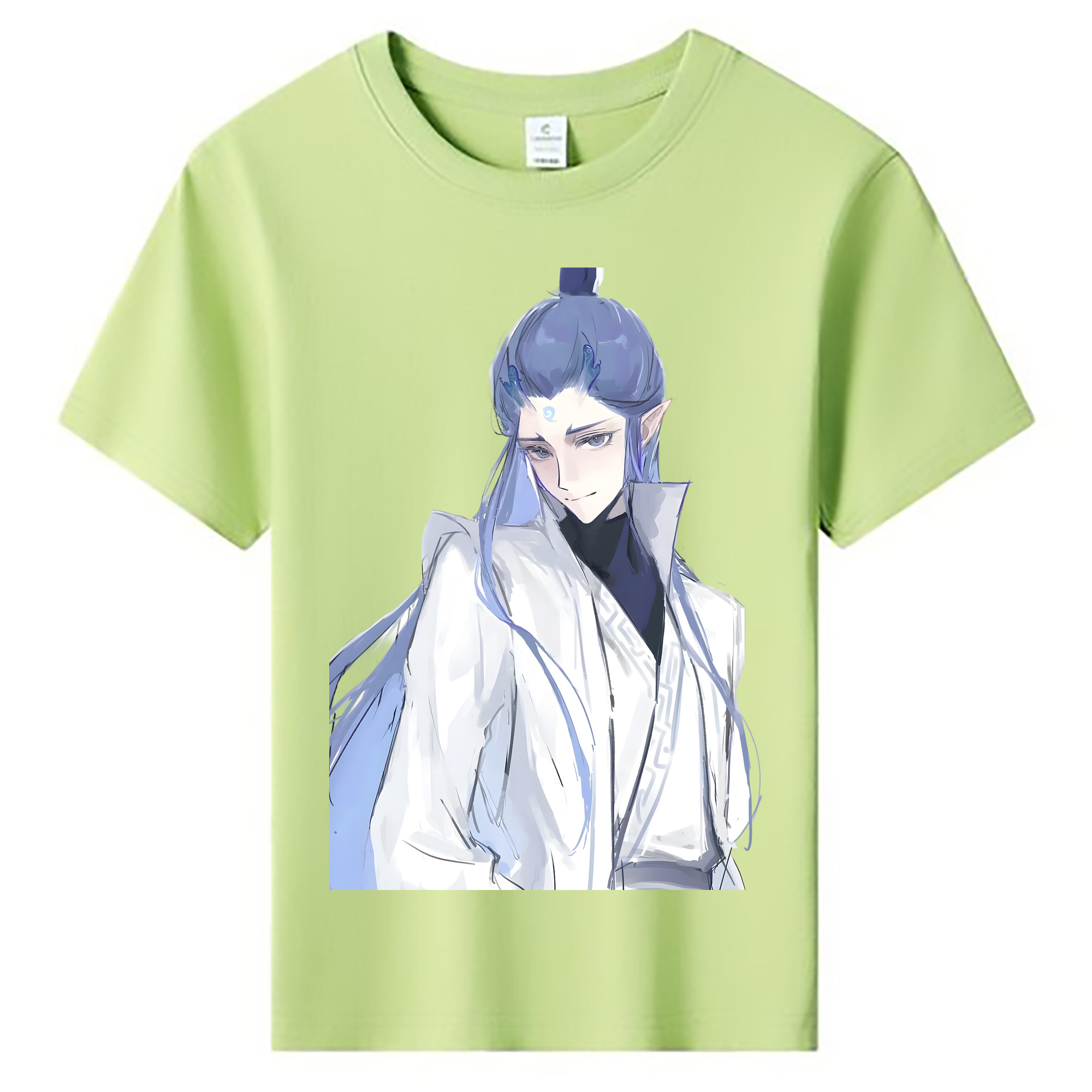 （画像用） Ne Zha 2 ナタ 魔童の大暴れ 綿100％キッズTシャツ（フロントプリント）